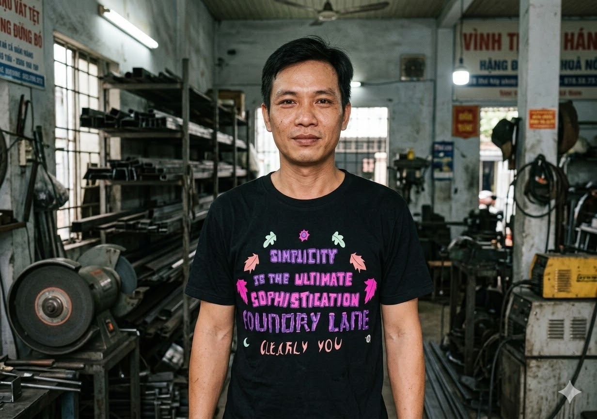 Simplicity is the Ultimate Sophistication T-Shirt, Foundry Lane Clearly You Graphic Tee